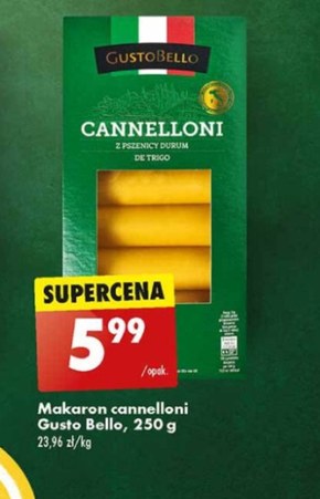 Cannelloni Gusto Bello niska cena