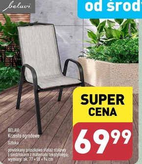 Krzesło ogrodowe Belavi niska cena
