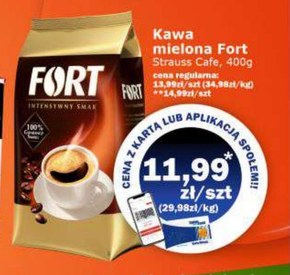 Fort Kawa palona mielona 400 g niska cena