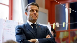 Prezydent Francji Emmanuel Macron