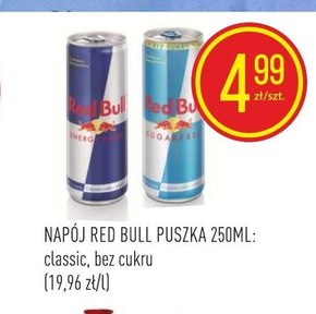 Red Bull Napój energetyczny 250 ml niska cena