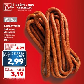 Kabanosy Tarczyński niska cena