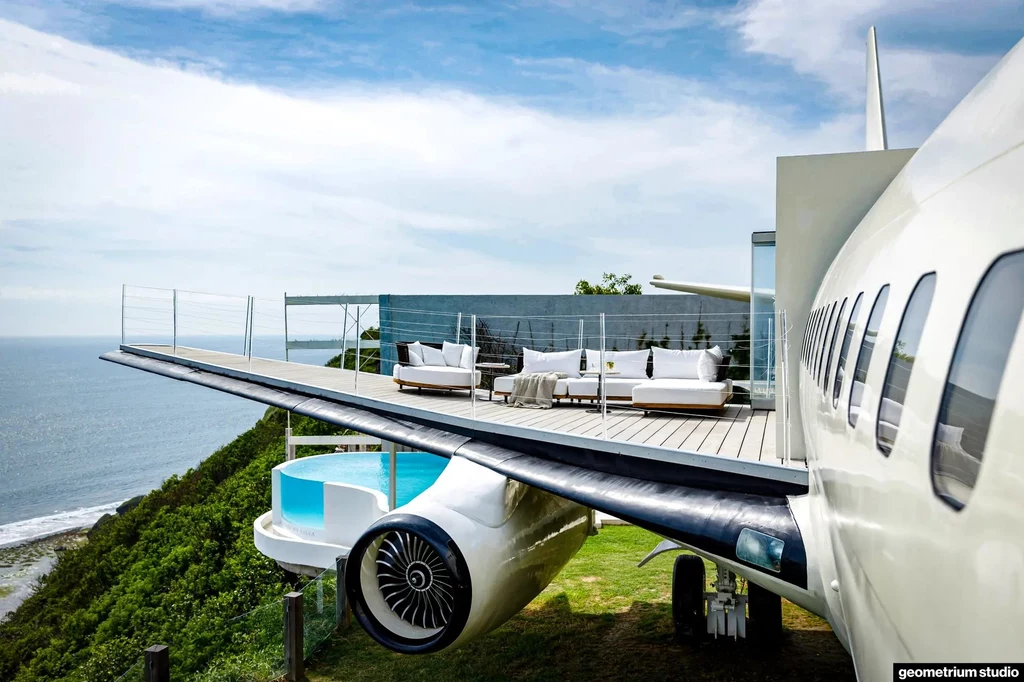 Private Jet Villa w Boeingu 737