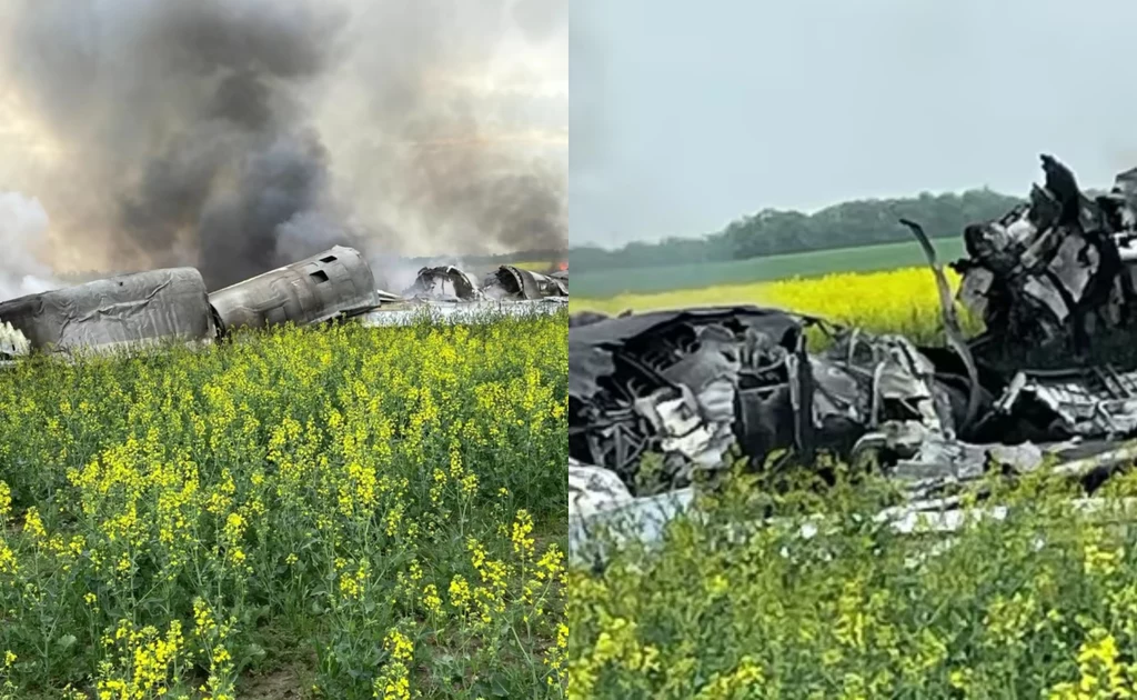Rosja. Rozbił się bombowiec Tu-22M3 Rosja. Rozbił się bombowiec Tu-22M3