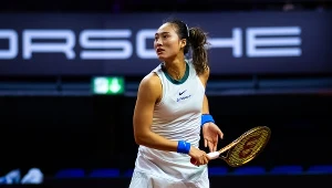 Qinwen Zheng przegrała w 1/8 finału z Martą Kostiuk po szalonym meczu