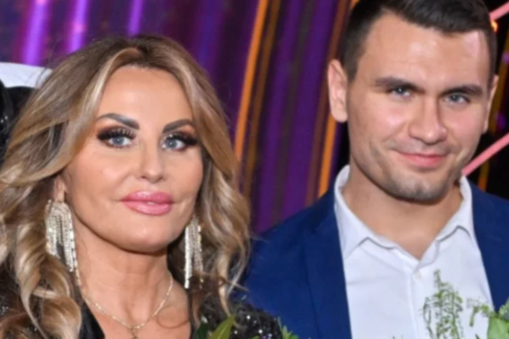 Dagmara Kaźmierska z synem Conanem  