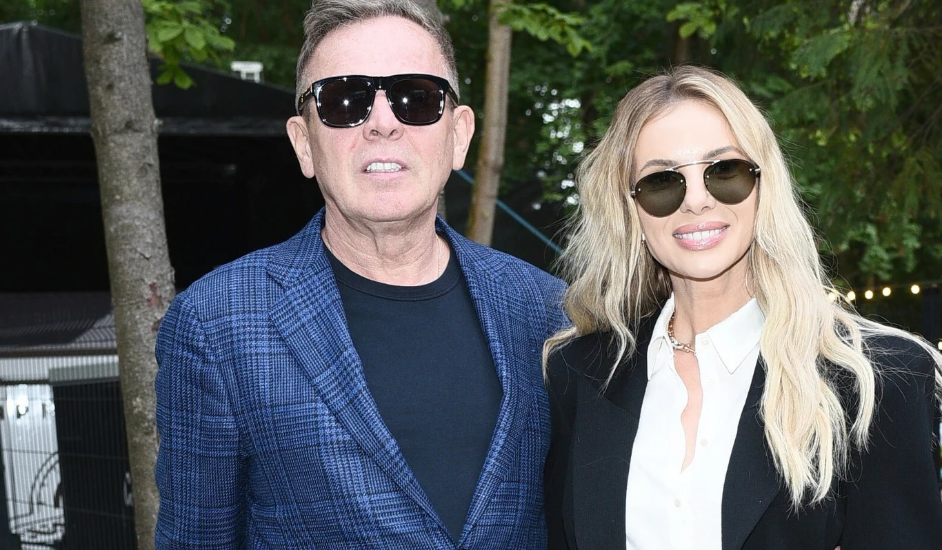 Izabela Janachowska z mężem Izabela Janachowska z mężem