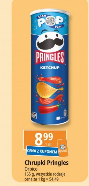 Pringles Salt & Vinegar Chrupki 165 g niska cena