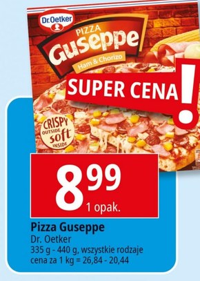 Dr. Oetker Guseppe Pizza 4 sery 335 g niska cena