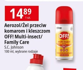 Aerozol przeciw komarom OFF niska cena