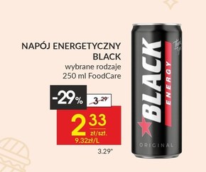 Black Energy Original Gazowany napój energetyzujący 250 ml niska cena