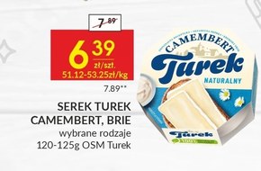 Turek Camembert naturalny 120 g niska cena