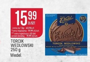 E. Wedel Torcik Wedlowski 250 g niska cena