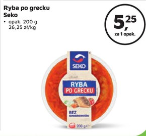 SEKO Ryba po grecku 200 g niska cena