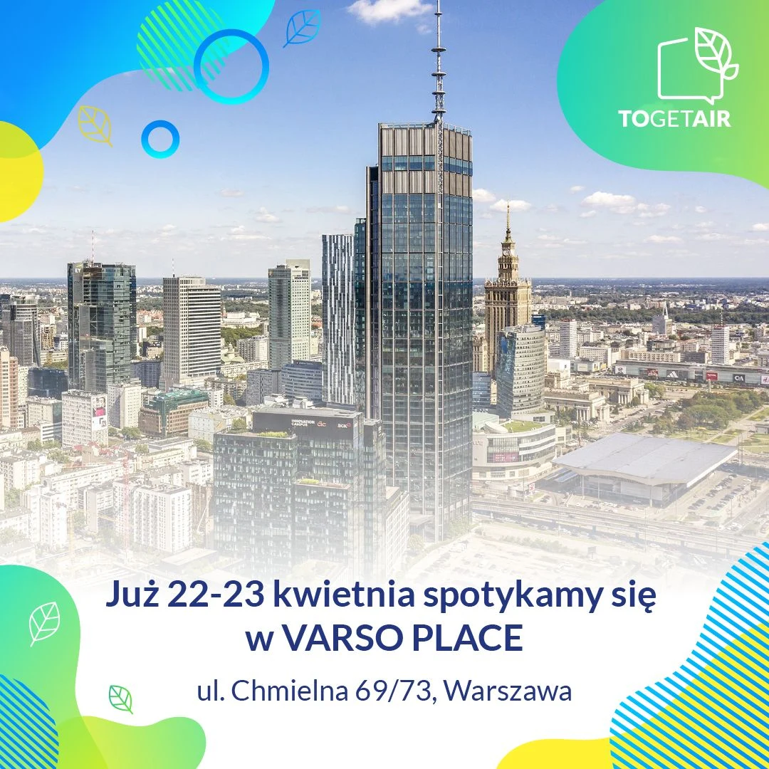 Międzynarodowy Szczyt Klimatyczny TOGETAIR 2024 odbędzie się w dniach 22-23 kwietnia Międzynarodowy Szczyt Klimatyczny TOGETAIR 2024 odbędzie się w dniach 22-23 kwietnia