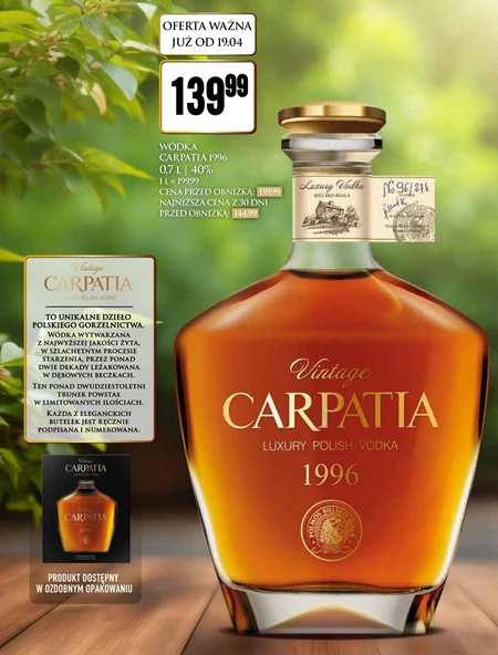 Wódka Carpatia