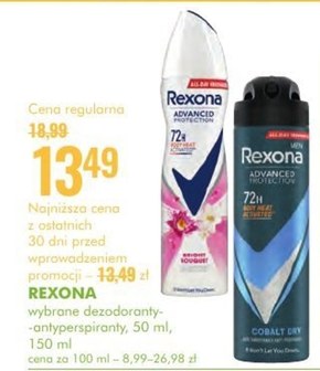 Dezodorant Rexona niska cena