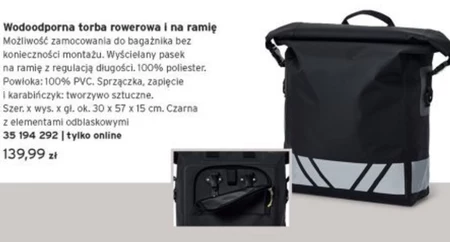 Torba rowerowa Tchibo