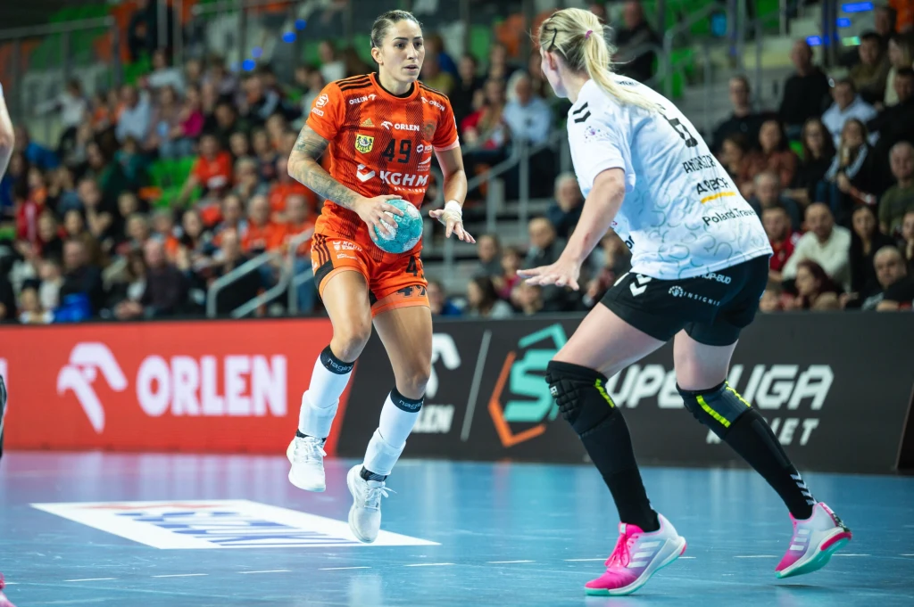 Mecz KGHM MKS Zagłębie Lubin - MKS FunFloor Lublin rozgrywany w lutym 2024 roku Mecz KGHM MKS Zagłębie Lubin - MKS FunFloor Lublin rozgrywany w lutym 2024 roku