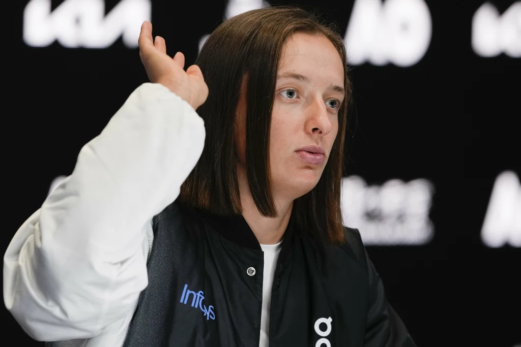 Iga Świątek, styczeń 2024 r. Iga Świątek, styczeń 2024 r.