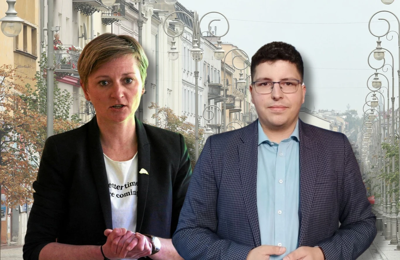 II tura wyborów samorządowych. Agata Wojda i Marcin Stępniewski walczyli o fotel prezydenta Kielc II tura wyborów samorządowych. Agata Wojda i Marcin Stępniewski walczyli o fotel prezydenta Kielc