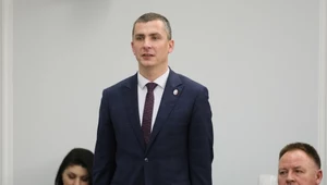 Krzysztof Kukucki podczas posiedzenia Senatu