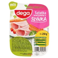 dega Sałatka warzywna z szynką 250 g