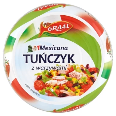 Graal Mexicana Tuńczyk z warzywami 280 g - 1