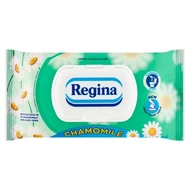 Regina Nawilżany papier toaletowy z ekstraktem z rumianku i aloesu 42 sztuki