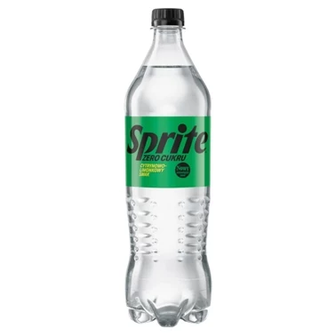 Sprite Zero cukru Napój gazowany cytrynowo-limonkowy smak 1 l - 0