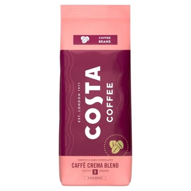 COSTA COFFEE Caffé Crema Blend Kawa ziarnista palona 1 kg - 1
