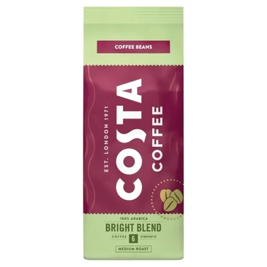 COSTA COFFEE Bright Blend Medium Roast Kawa ziarnista palona 200 g - 1