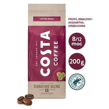 COSTA COFFEE Signature Blend Medium Roast Kawa ziarnista palona 200 g - 0