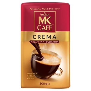 MK Café Crema Kawa palona mielona 500 g - 0