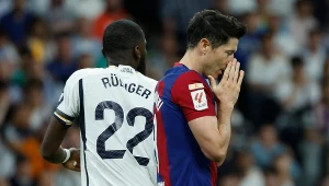 Robert Lewandowski gola w niedzielę nie strzelił