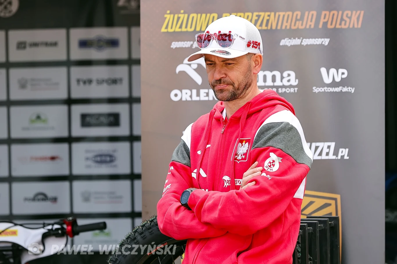 Piotr Protasiewicz na finale DME na żużlu.