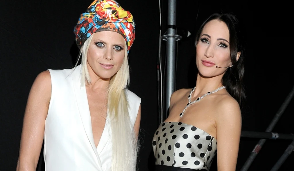 Maria Sadowska i Justyna Steczkowska