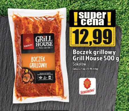 Boczek na grilla Grill House