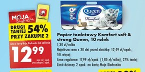 Papier toaletowy Queen niska cena