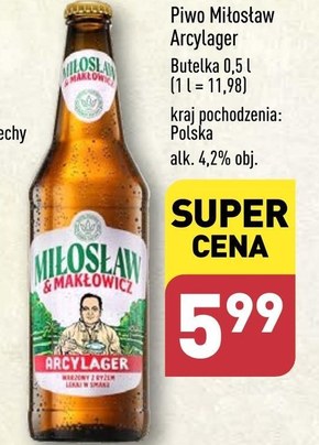 Piwo Miłosław niska cena