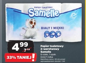Papier toaletowy Samelle niska cena