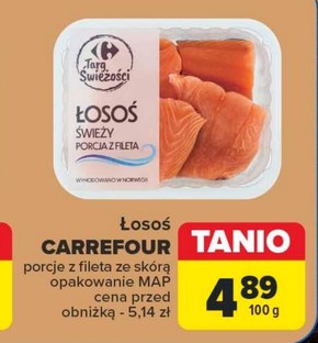 Łosoś Carrefour niska cena