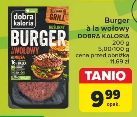 Dobra Kaloria Roślinny burger à la wołowy 200 g