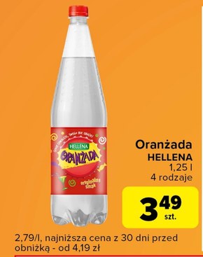 Oranżada Hellena Oranżada Biała 1,25 l niska cena