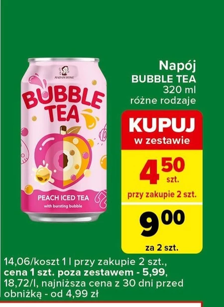 Napój Bubble Tea