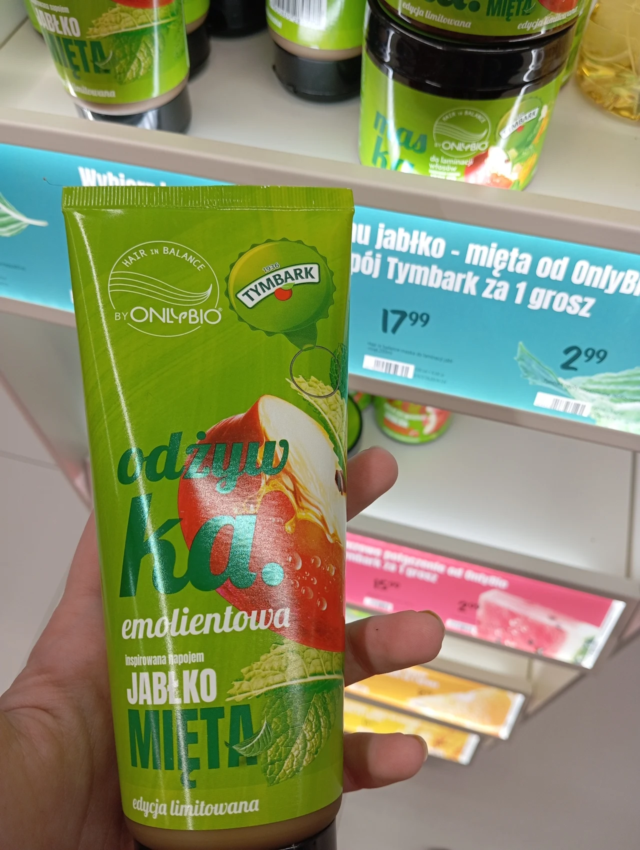 Nowa seria produktów OnlyBio juz dostepna w Rossmannie! 