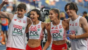 Od lewej: Maksymilian Szwed, Anna Kiełbasińska, Natalia Kaczmarek i Igor Bogaczyński