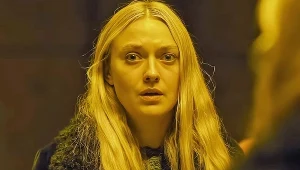 Dakota Fanning w scenie z filmu "Watchers"