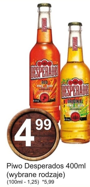 Desperados Red Piwo 400 ml niska cena