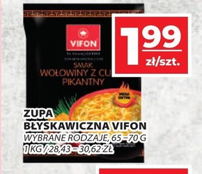 Vifon Zupa błyskawiczna z chili pomidor pikantny 70 g niska cena